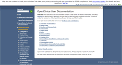 Desktop Screenshot of docs.openclinica.com